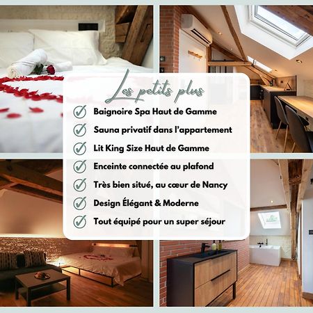 Evasion Chic, Spa Et Sauna Sous Les Toits Nancy Buitenkant foto
