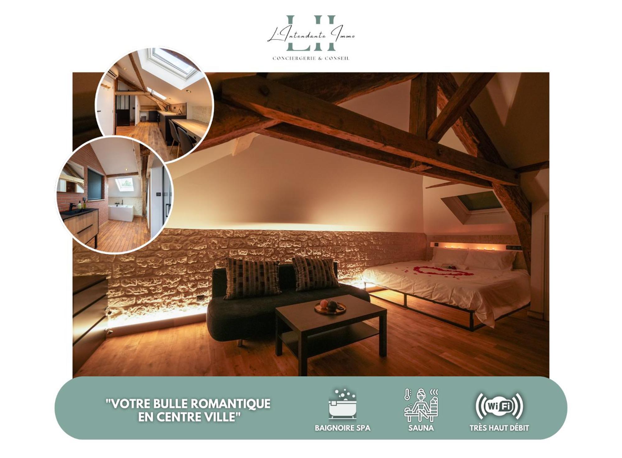 Evasion Chic, Spa Et Sauna Sous Les Toits Nancy Buitenkant foto