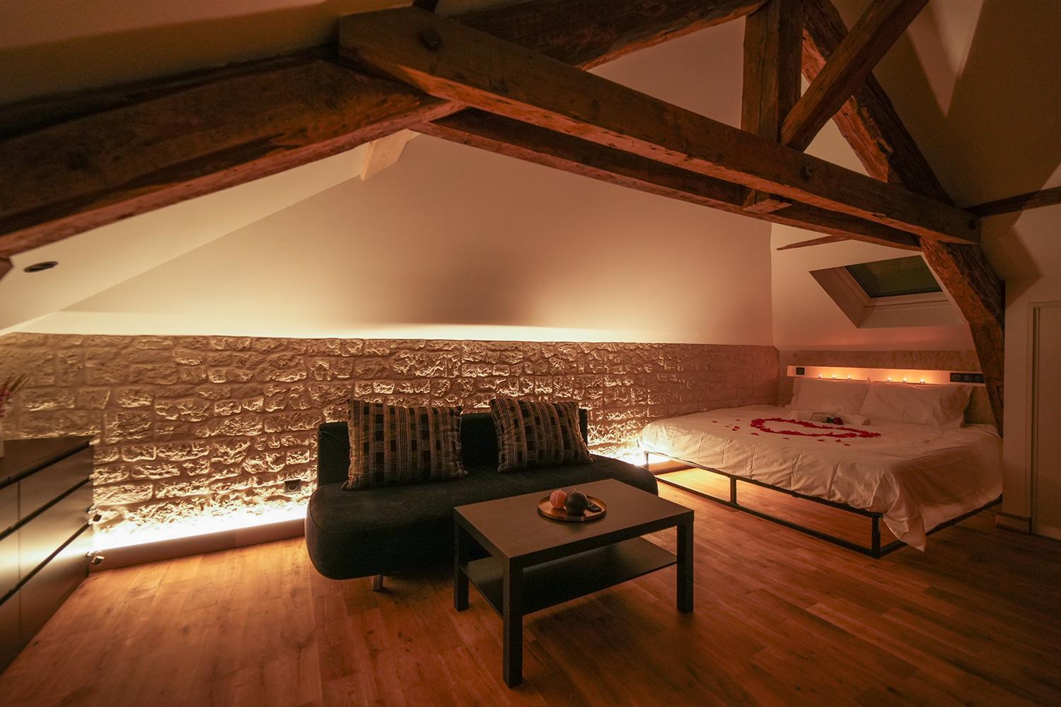 Evasion Chic, Spa Et Sauna Sous Les Toits Nancy Buitenkant foto